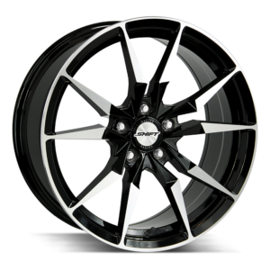 The Blade Wheel by Shift in Gloss Black Machined