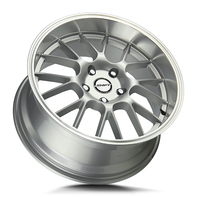 The Crank Wheel by Shift in Silver Polished Lip