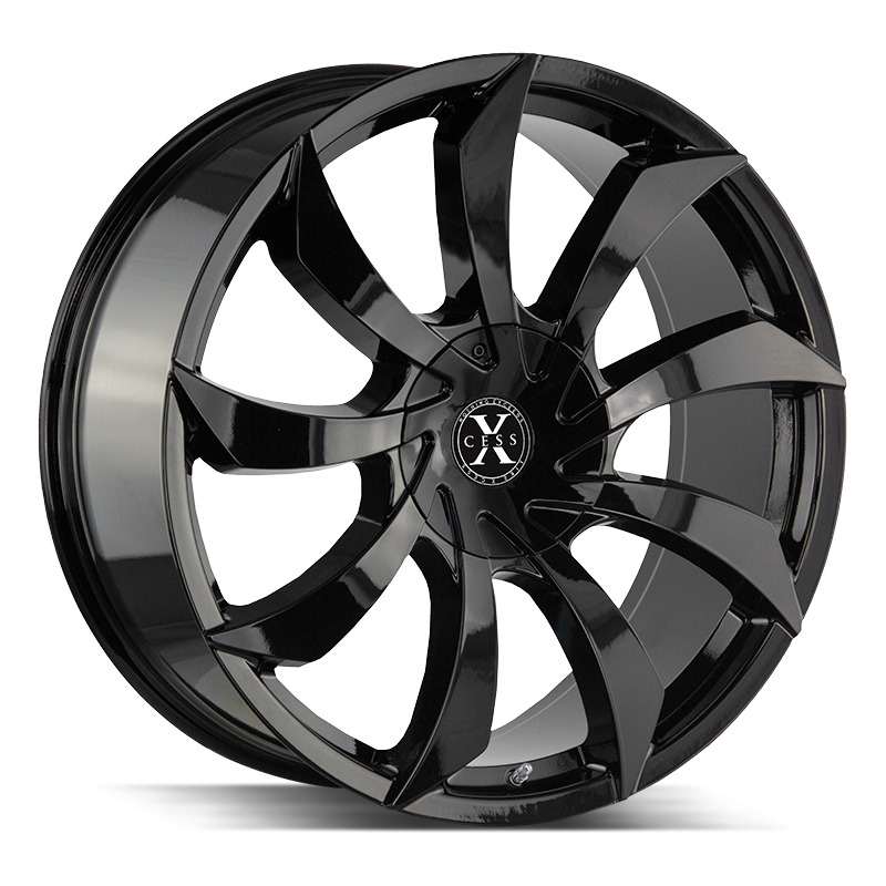 The X01 Wheel by Xcess in All Gloss Black
